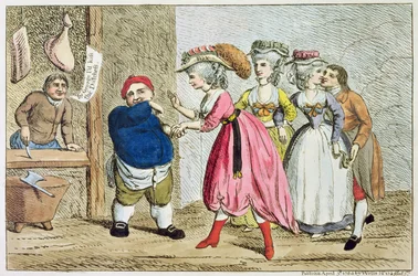 Vrouwelijke invloed, of, het Devonshire Canvas, 1784